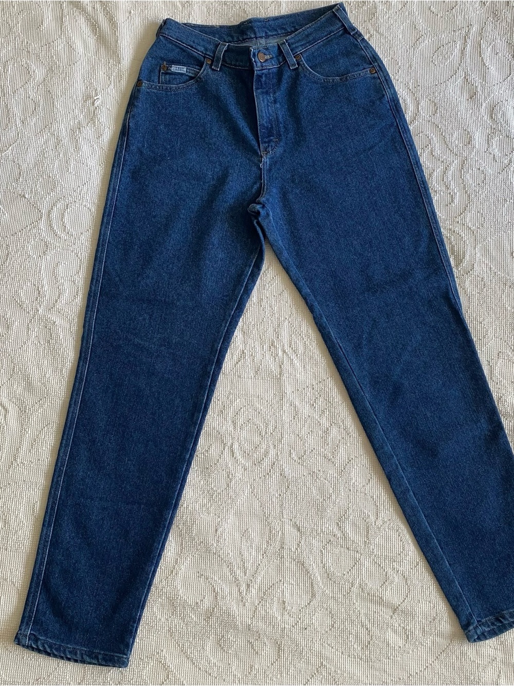 Lee high-waisted blue jeans